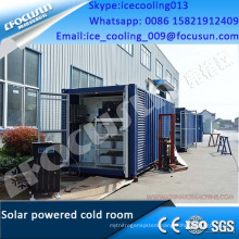 FOCUSUN solar powered cold room for Japan